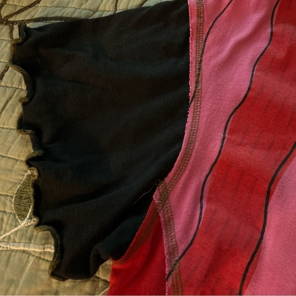 ELISABETHAN Tunic, colorful patterns/ designs made by hand. One of a kind. Boho - Picture 5 of 9